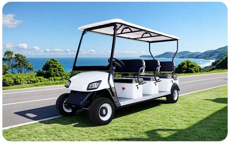 4-seater electric golf cart, scenic area sightseeing vehicle, hotel and homestay reception and patrol vehicle, 4-wheel electric vehicle