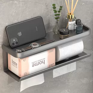 Paper Towel Settime Donor toilet toilet Paper Box Wall -mounted rolling paper tissue box Household storage rack pumping box pumping box
