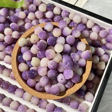 紫飘花猫爪菩提手串雕刻配饰散珠DIY佛珠念珠文玩配件串珠材料