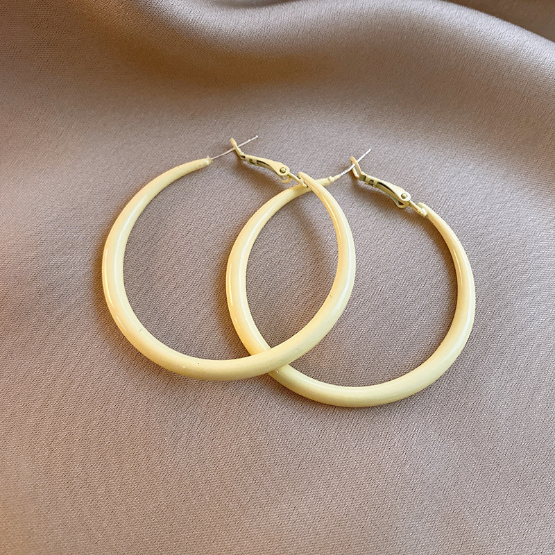 Aguja de plata, dopamina, aretes redondos de principios de primavera, personalidad femenina, diseño de moda, aretes de temperamento femenino, sentido de clase alta de nicho