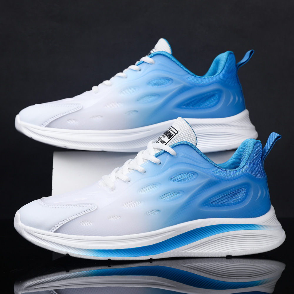 Tênis de corrida masculino high top gradient esportivo leve_voghion.com