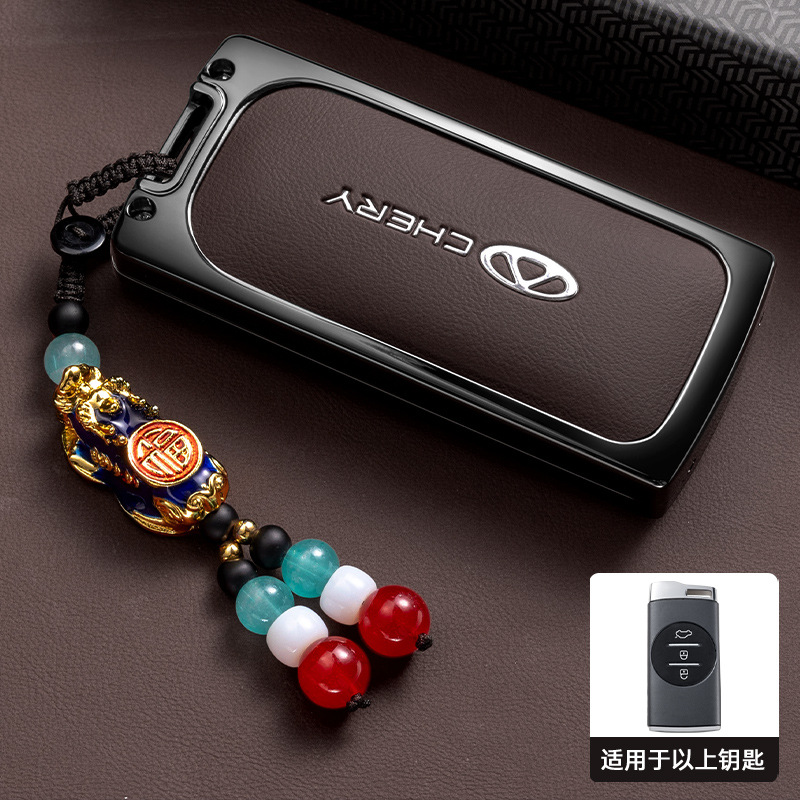 모델 B 싱글 쉘 모카 브라운 + 파인 비즈