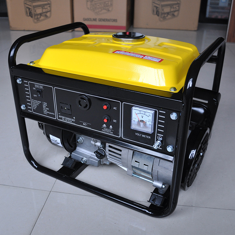 Small generator 110V US standard 220V European standard household outdoor generator set 1KW four-stroke gasoline engine