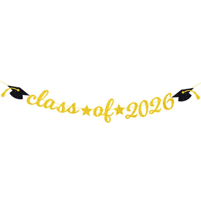 Nuevos productos transfronterizos decoración de la temporada de graduación