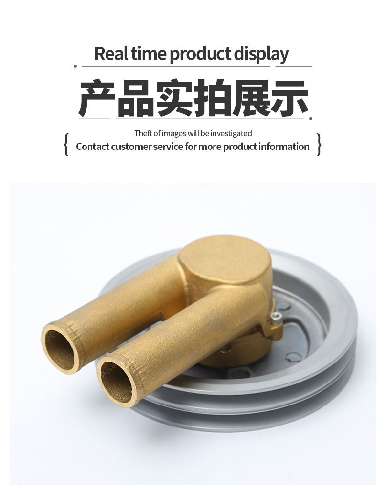 Manufacturer Supplies Engine Seawater Pump Suitable for Volvo Copper Pump Drainage Pump 21214596 3858229