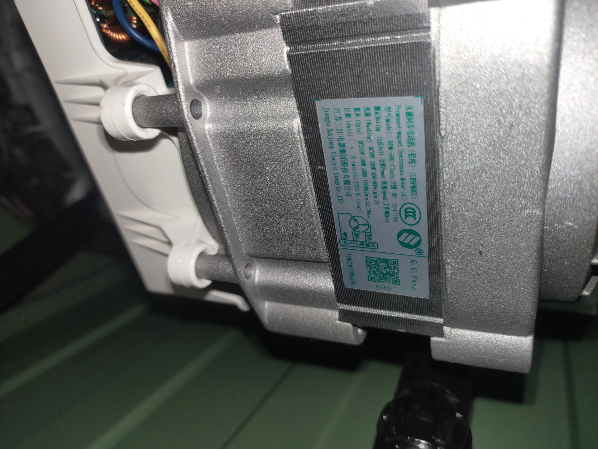 Nuevo aplicado a la lavadora de tambor de cisne pequeño, motor original de motor universal, placa de accionamiento de conversión de frecuencia