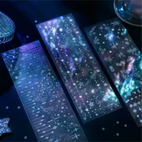 Стикер-набор из 3D-приколов по стилю Ins, универсальные узоры, материал гумеӣ, DIY Gu Card наклейки