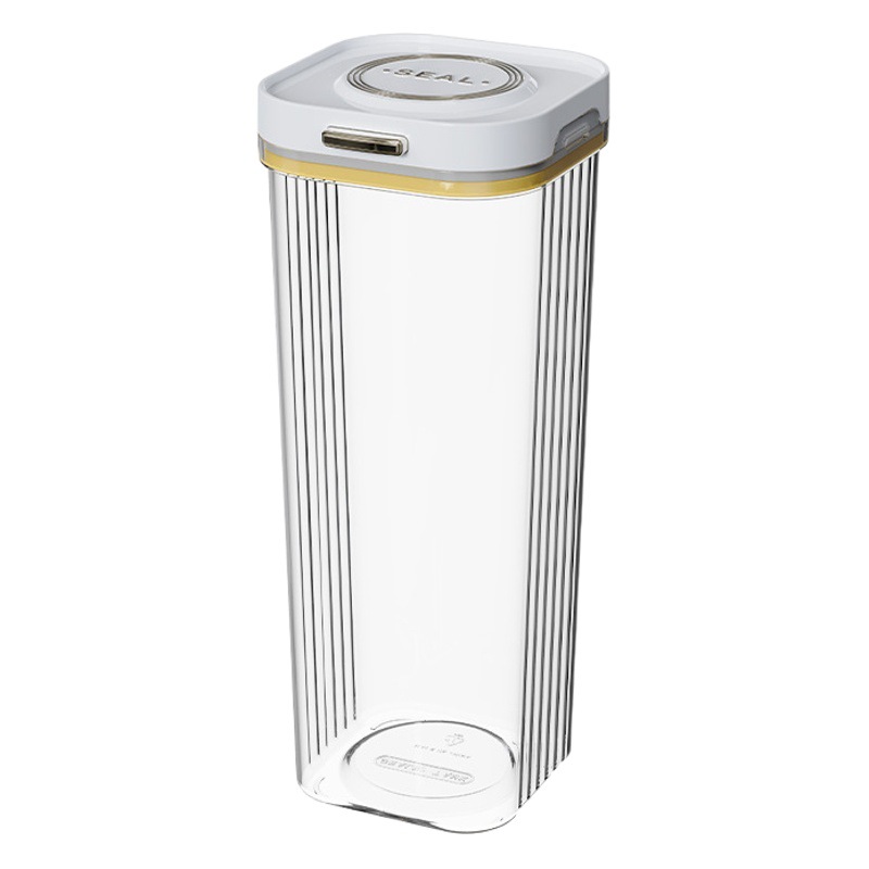 Jarra sellada multifuncional jarra de almacenamiento de grano de almacenamiento de cocina del hogar frasco de plástico transparente frasco de almacenamiento de grano