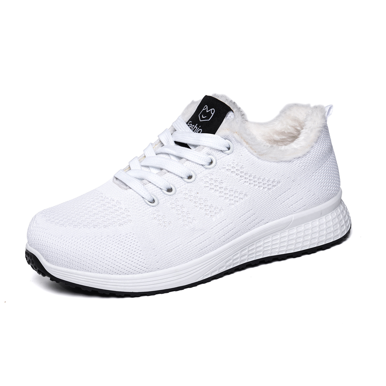 Zapatos de algodón de mujer de invierno transfronterizo nuevos zapatos de mujer más terciopelo grueso antifrío zapatos casuales al aire libre zapatos de caminar cómodos