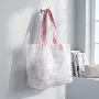 大容量秋季时尚乳白色手提袋