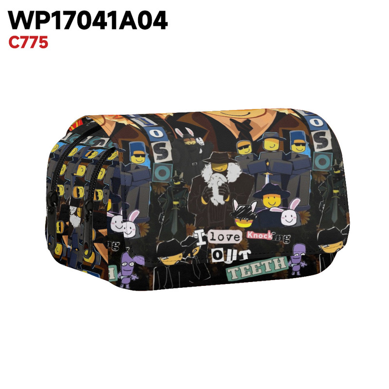 3D新品跨境游戏 Roblox Forsaken Gubby 双层翻盖笔袋儿童文具|undefined