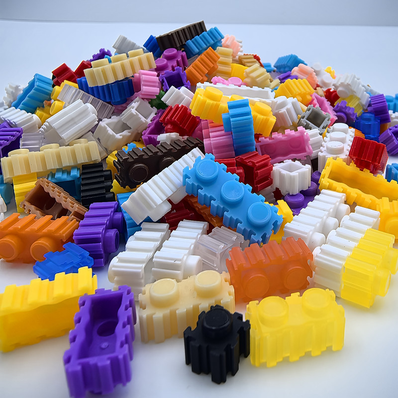 Compatible with Lego Building Blocks to Assemble Small Particles 8mm Kidsren's Bulk Building Blocks to Assemble Free Pixel Painting Accessories Wholesale