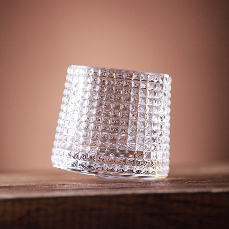 Artesanía creativa giratoria tumbler whisky taza de vino taza de cerveza casera shaker