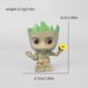 Cross-border Flower Tree Man Holding Bird Nest Tree Man Ornaments Galaxy Guard Hand-held Groot Tree Man Car Ornaments