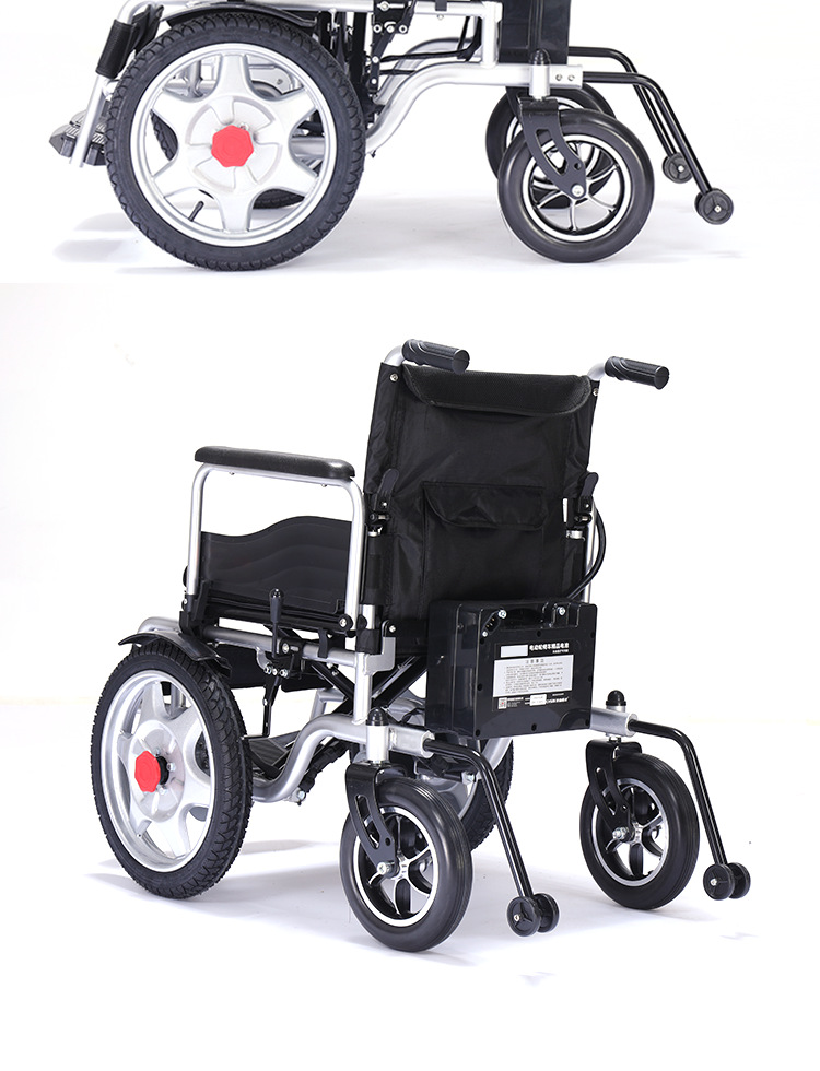 Electric Wheelchair Manufacturer Intelligent Fully Automatic Foldableable Elderly Four-Wheel Scooter for the Elderly and Disabled