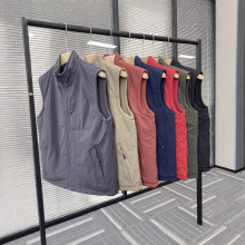 双面穿防风防水！保暖摇粒绒！秋冬款男士时尚百搭立领马甲外套男