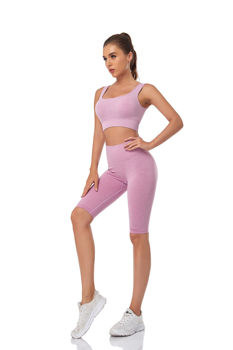 women s quick-drying bra and shorts yoga suit nihaostyles clothing wholesale NSXER79923