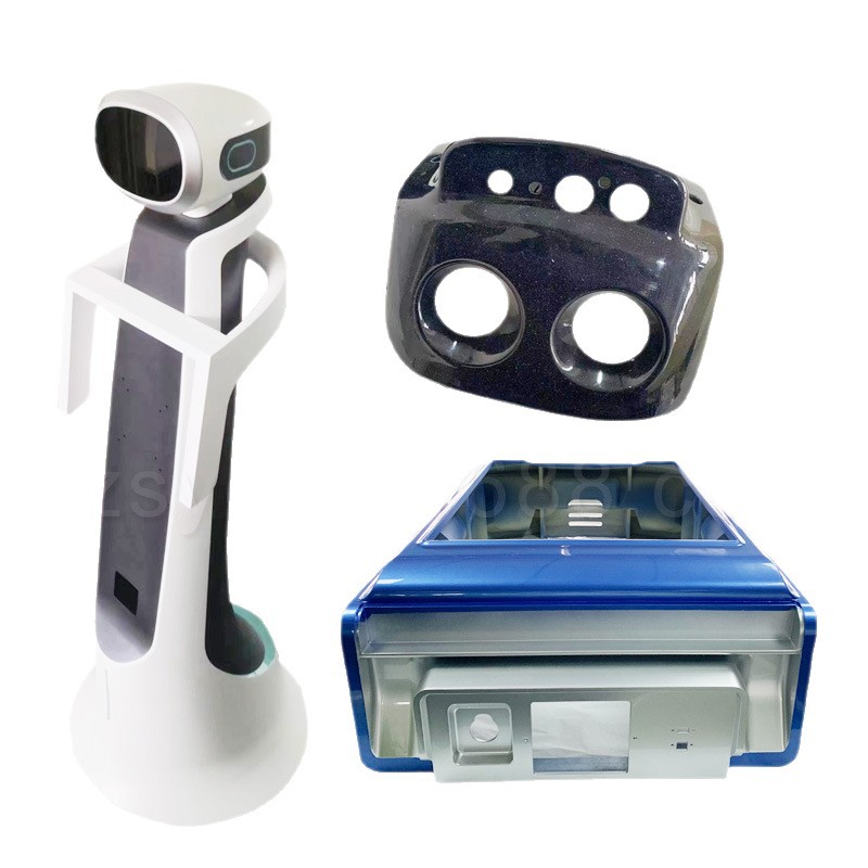 Robot Handpiece Aluminum Alloy Processing, Shell Prototype, Plastic Shell Prototype, Prototype Parts, Cnc Handpiece Model Processing