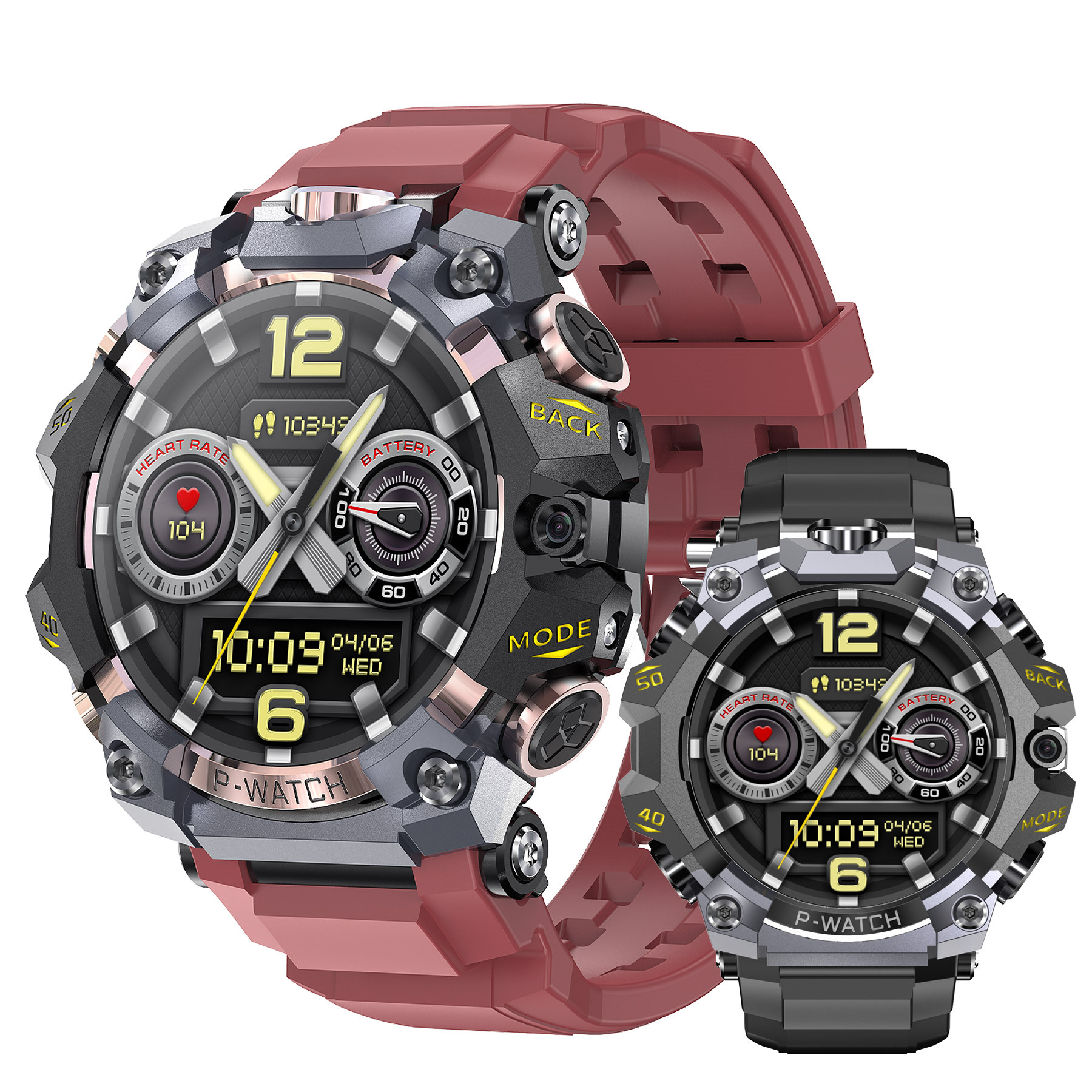 Reloj Inteligente Q668 con Tarjeta SIM 5G para Comunicación Global, Pantalla de 1.52 Pulgadas, Descarga Independiente Casio + Funciones de Video, Foto y Llamadas