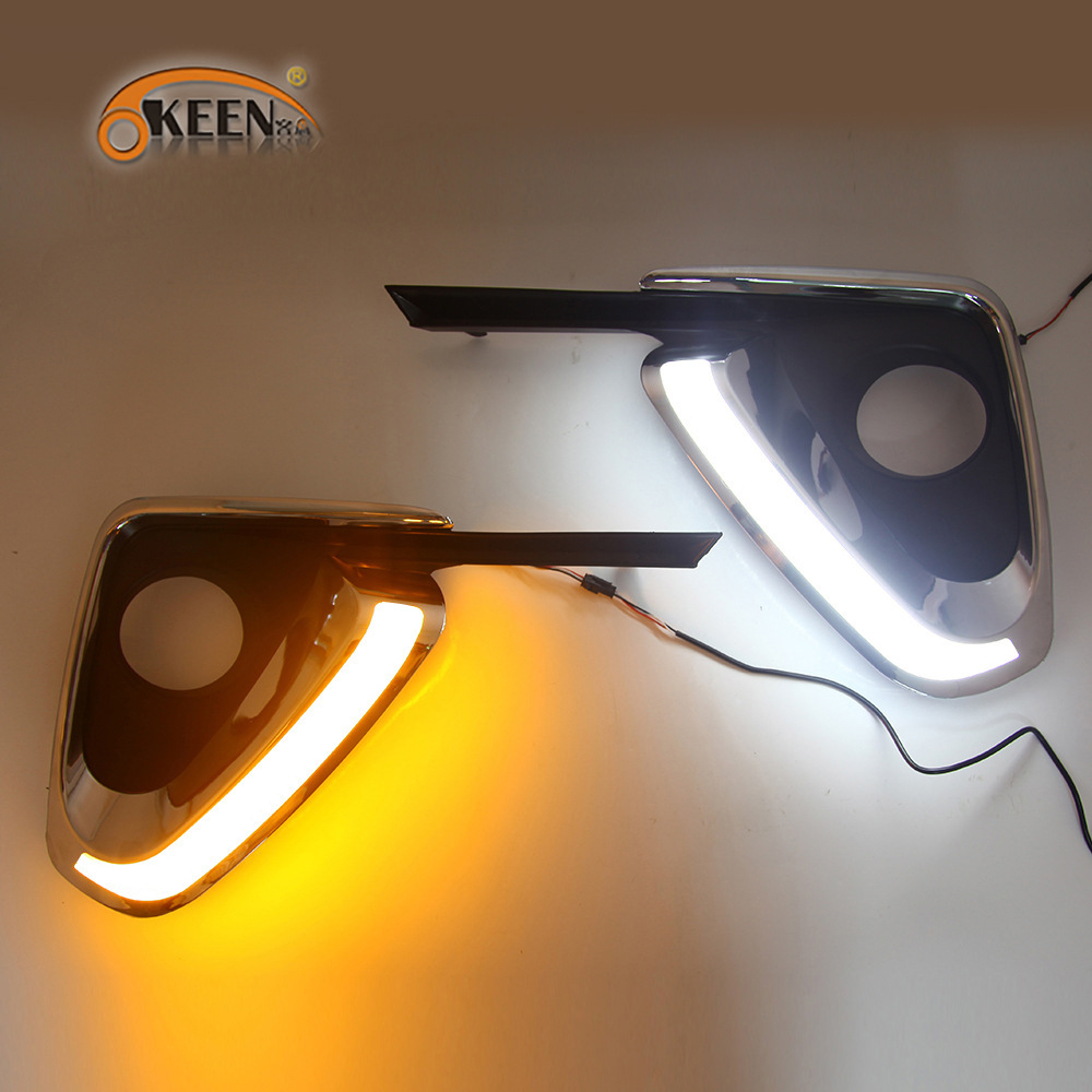 OKEEN for 15-20 Toyota runner fortuner daily light modified car special led turn light