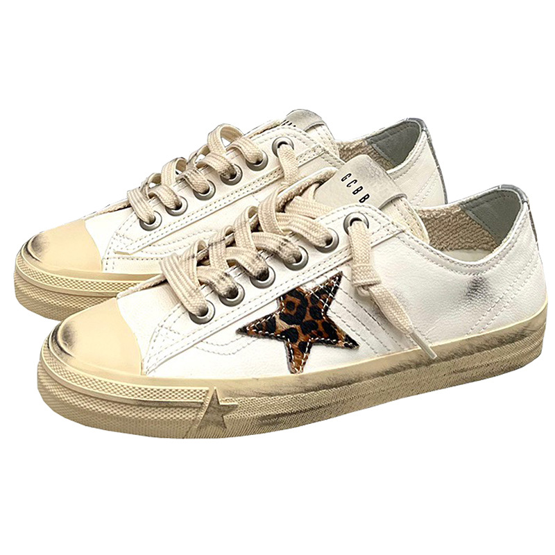 표범 무늬 별 실버 테일