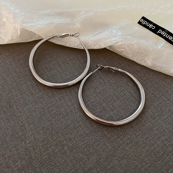 25#Silver Needle-Silver Circle