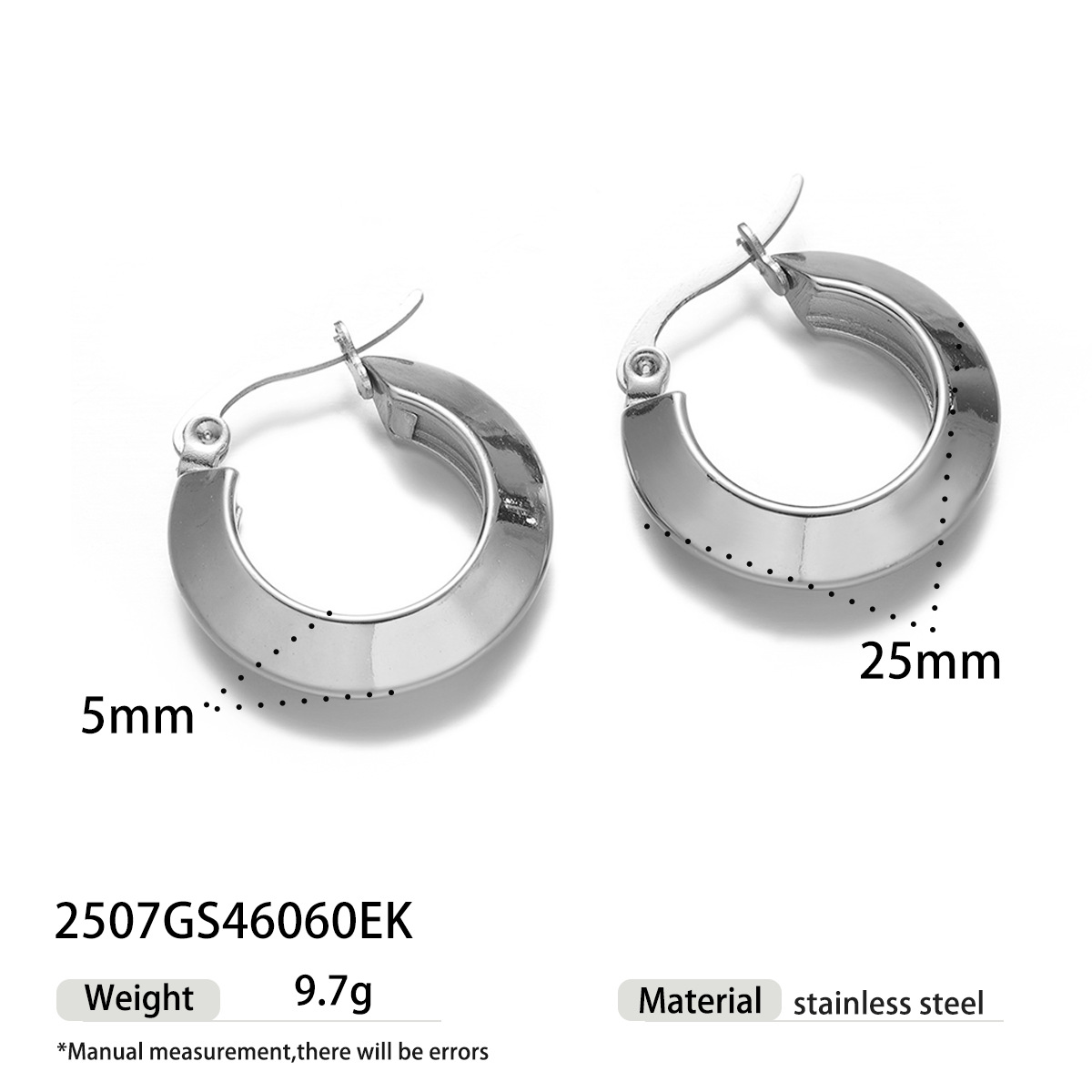 TENA europa y americana pendientes de acero inoxidable lujoso ligero de alto nivel de diseño versátil oro y plata pendientes de doble color joyería explosiva transfronteriza