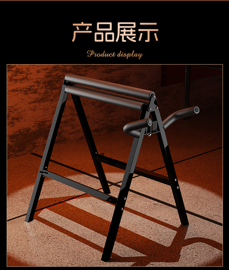 SM Couple Restraint Furniture with Handcuffs, Iron and Foam Construction, Black — detail image 23