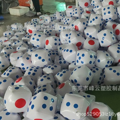 inflatable dice PVC