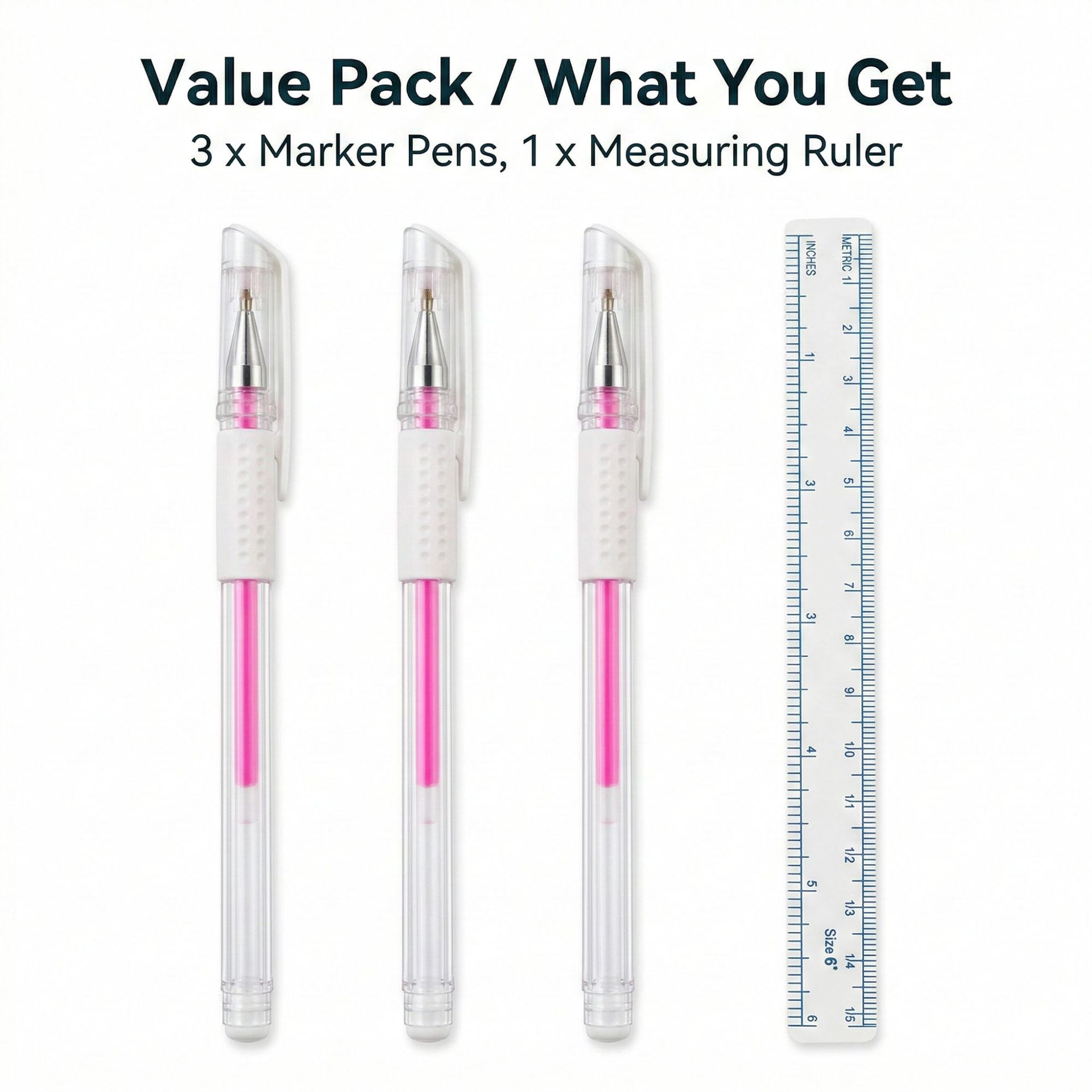 Microblading Marker Pen / Tattoo Marker Pen Set of Three, Tattoo Pen
