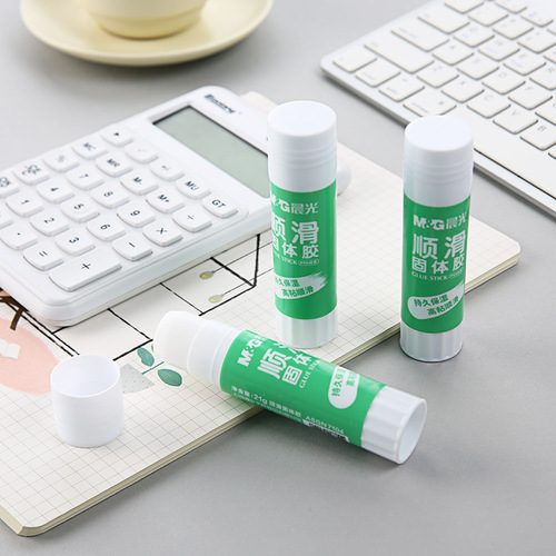 Chenguang ASGN7104 solid glue PVA smooth quick-drying durable glue stick student handmade glue financial office