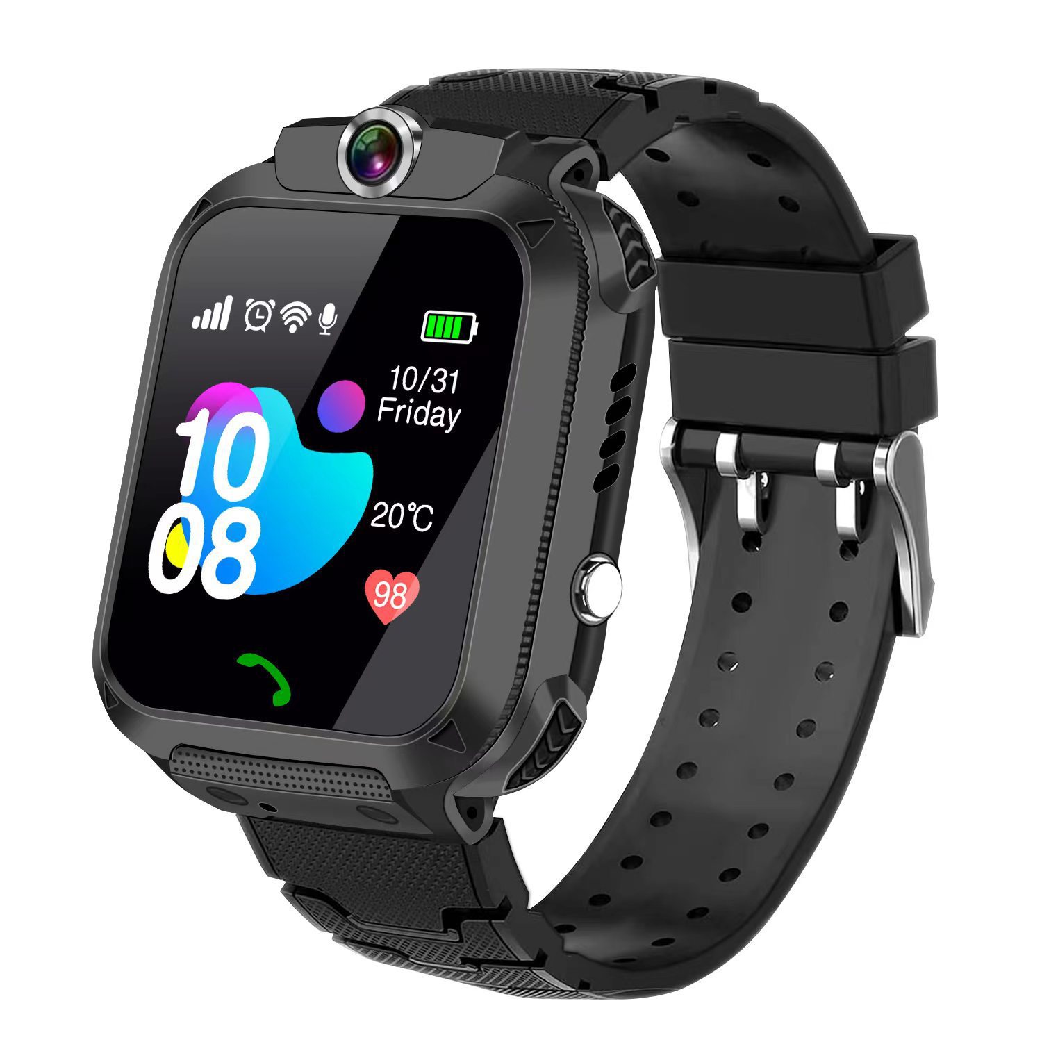 Q12b black waterproof (foreign trade version + multi-language switching)