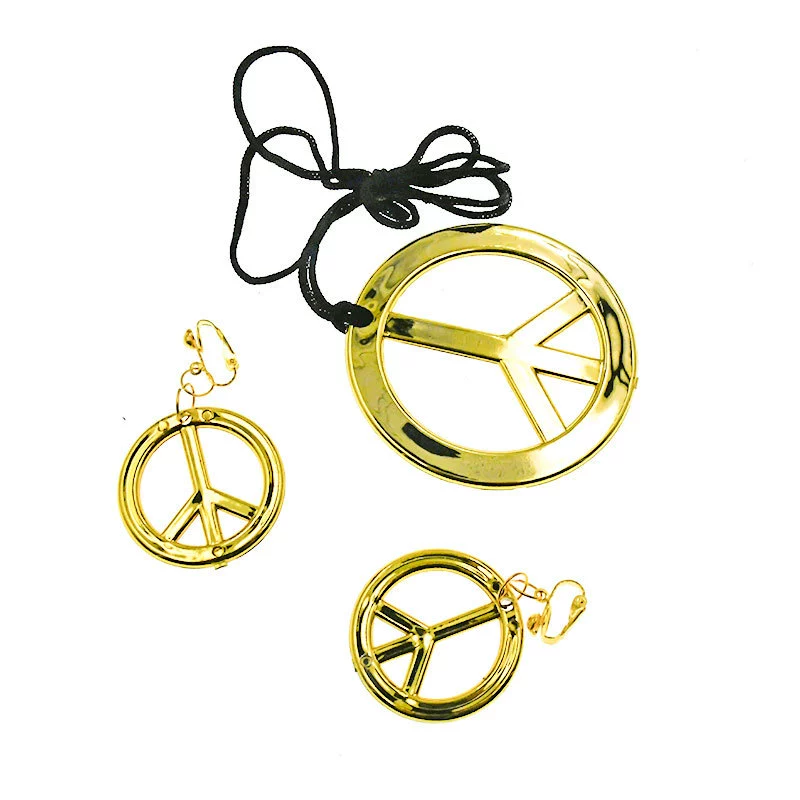 Halloween carnival earrings of hippies kit suits coloring carnival earrings