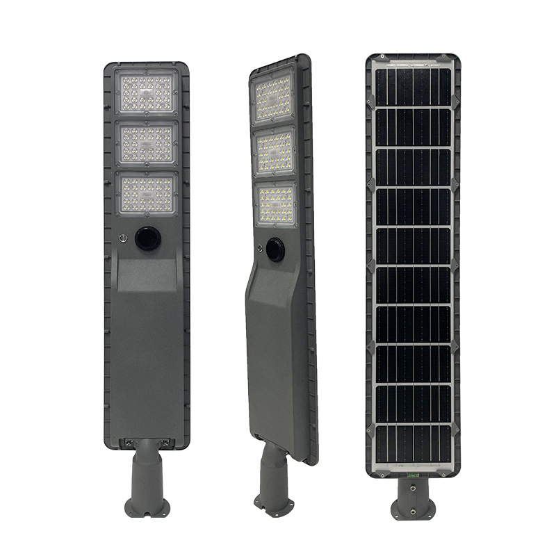 lámpara solar integral luminosa luz de patio de inducción del cuerpo humano al aire libre 5678 metros de alto poste de lámpara de calle transformación y mantenimiento
