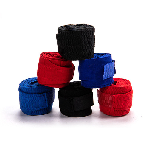 Manufacturer of cross-border boxing bandages, micro-elastic cotton fighting and Sanda hand wraps, sports hand guards, boxing straps, protective gear