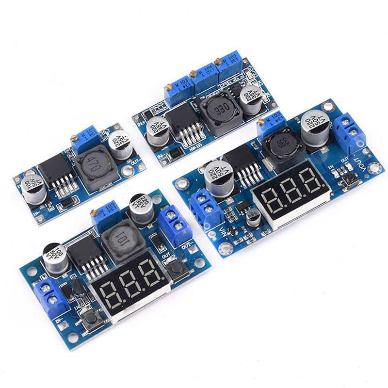 LM2596S DC-DC DC adjustable buck regulated power supply module board XL4015 3A 24 to 12/5V