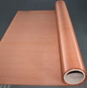 导热导电紫铜丝网 紧密紫铜屏蔽编织网 纯铜过滤网 无磁 抗腐蚀