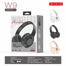 W9头戴式无线蓝牙耳机通用降噪手机游戏插卡耳麦立体声电竞级降噪