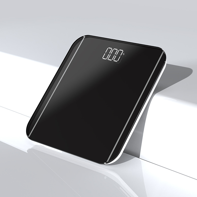 Distinguished black weighing scale (28*28cm)