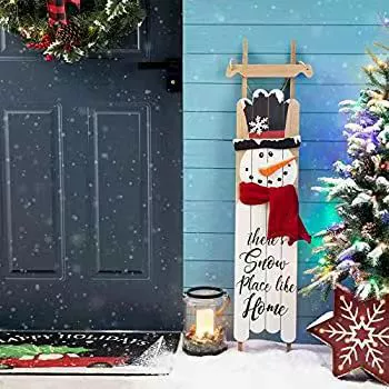 Трансграничный новый рождественский деревянный список креативный деревянный знак на входе в День благодарения