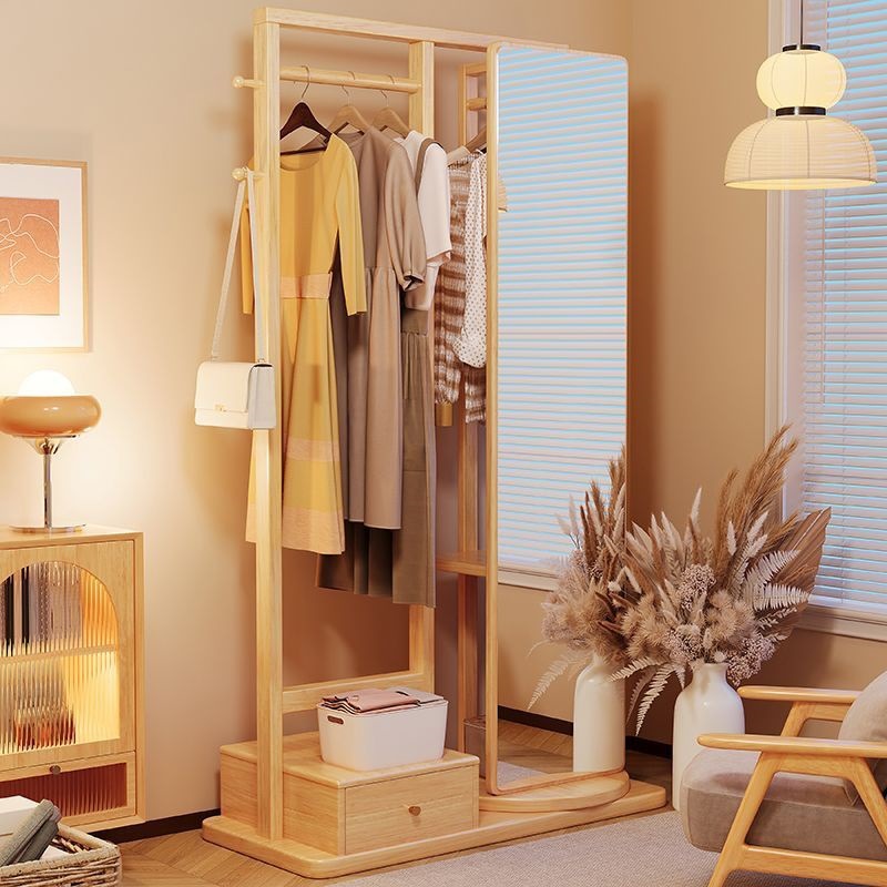 515#Модель ящика/зеркало можно вращать/цвет дерева