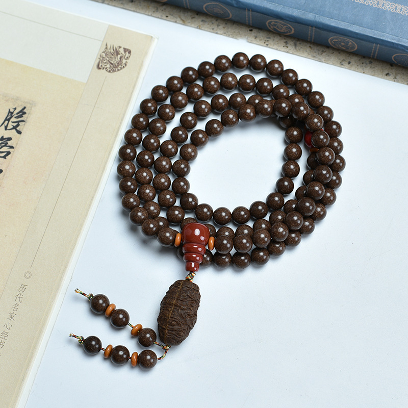 【疏肝解郁】合香珠中药手串手持108颗念珠天然古法手工非遗文玩|undefined