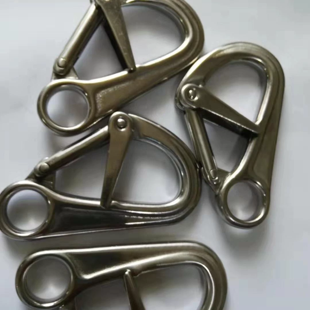 Двойная Защитная пружинная скоба 110*65 мм предохранительный крюк яхтенный крюк двойной предохранительный крюк Быстрый крюк пружинный крюк