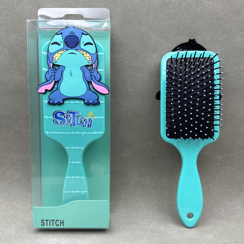 Children's cartoon air cushion comb, cute portable comb for girls, baby Minnie and Steve airbag massage hair comb