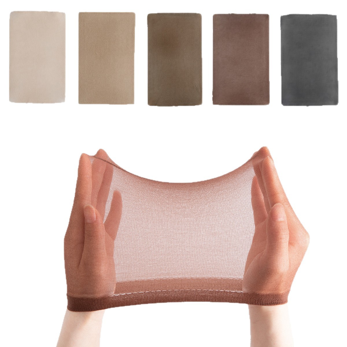 Hersteller Großhandel Europäische und amerikanische Accessoires Haar Damen Nylon Perücke 2er-Pack Hochelastische Cosplay Strümpfe_voghion.com