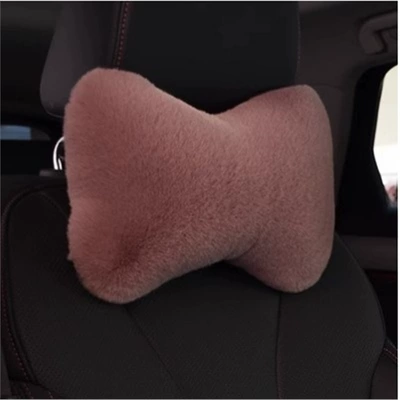 Waist support, Headrest Pillow, a Pair of - bean-paste-color-one-universal-headrest
