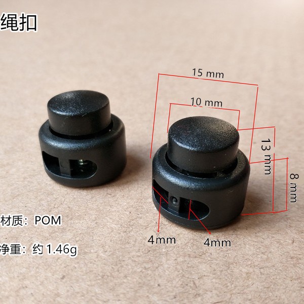 Button Buckle, Spring Buckle, Plastic Bell Tightening Buckle, Pig Nose Buckle, Elastic Adjustment Buckle, Fixed Rope Buckle, Rope Threading Buckle