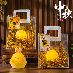 中秋节灯笼儿童手提发光月亮灯手工diy材料创意打包月球礼物装饰