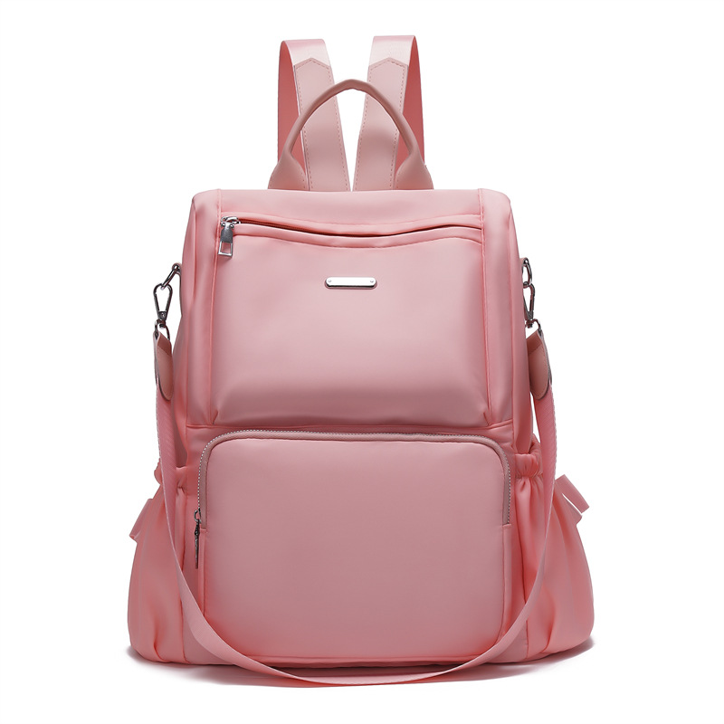 Venta al por mayor transfronteriza 2023 nueva mochila casual antirrobo para mujer mochila de viaje Oxford de doble propósito de gran capacidad