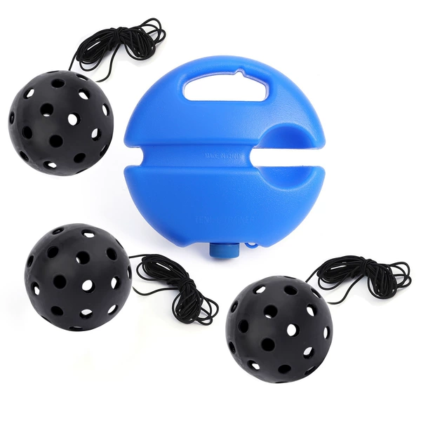 Blue base + 3 balls with string [black] [OPP bag packaging]